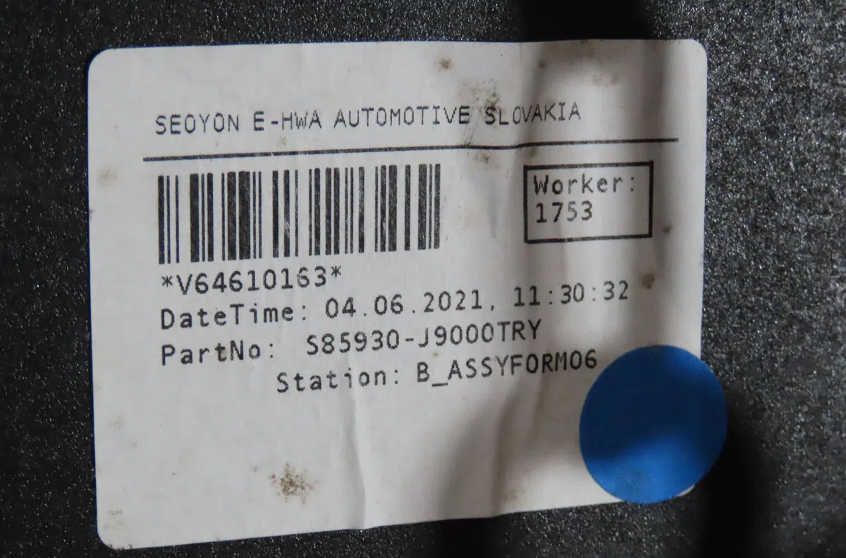 Tablette plage arrière Hyundai KONA (OS, OSE, OSI) Ev (2018) occasion