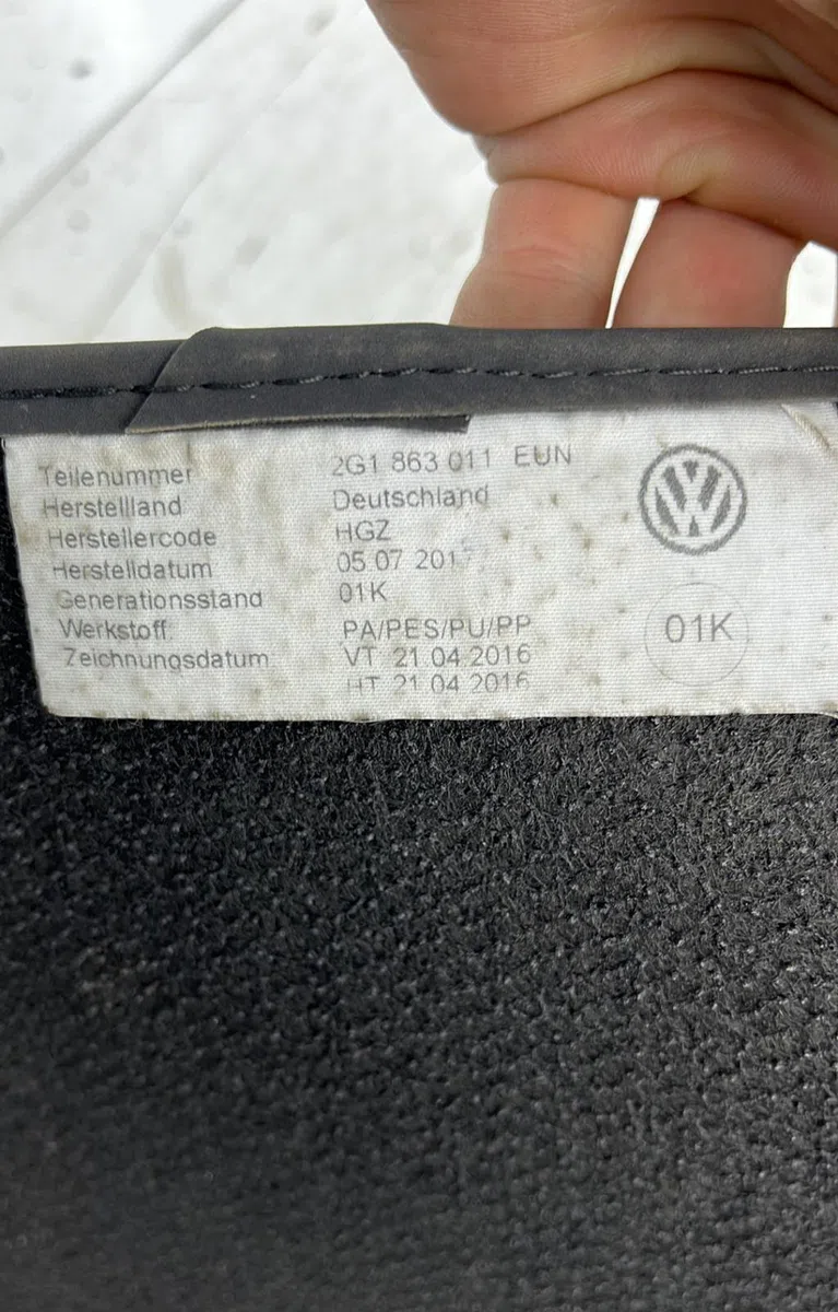Tapis de sol VOLKSWAGEN POLO 6 PHASE 1 occasion