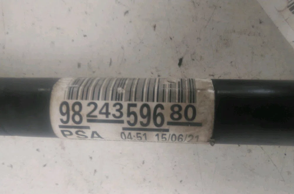 Transmission avant droite Peugeot 2008 II (UD_, US_, UY_, UK_) 1.5 bluehdi 110 (udyhsk) (2021) occasion