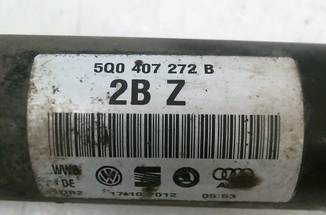 Transmission avant droite Volkswagen GOLF VII (5G1, BQ1, BE1, BE2) 1.2 tsi (2012-2017) occasion