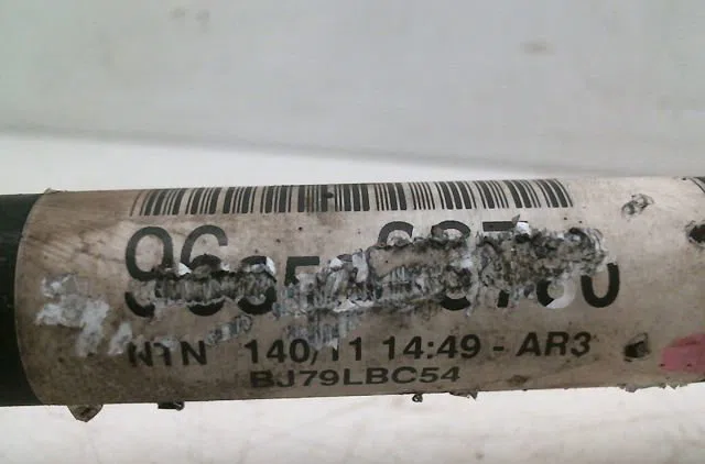 Transmission avant gauche Citroën C3 II (SC_) 1.4 (2009-2016) 5 portes occasion