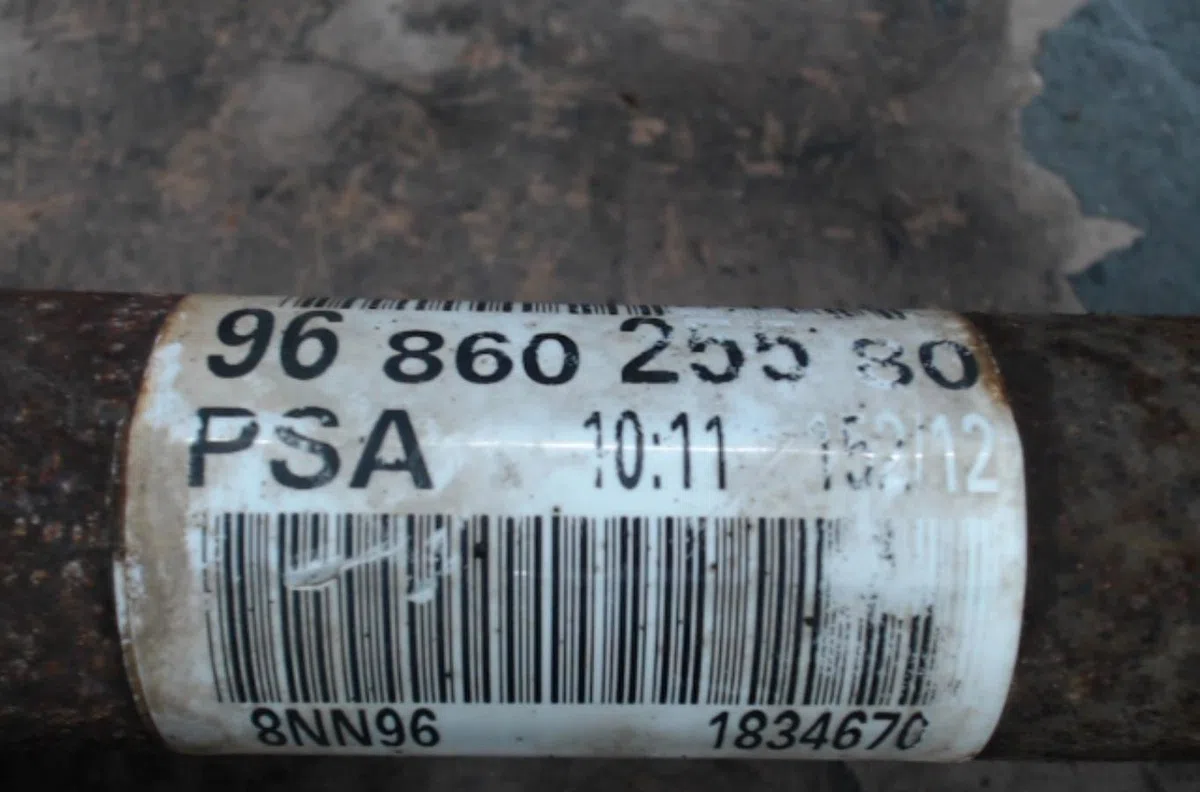 Transmission avant gauche Peugeot 208 I (CA_, CC_) 1.6 hdi (2012) occasion