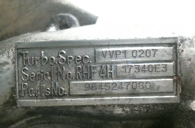 Turbo PEUGEOT 307 occasion