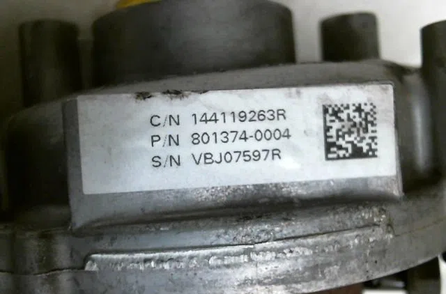 Turbo Renault KANGOO Express (FW0-1_) 1.5 dci 90 (fw0g, fw05, fw08, fw11) (2009) 4 portes occasion