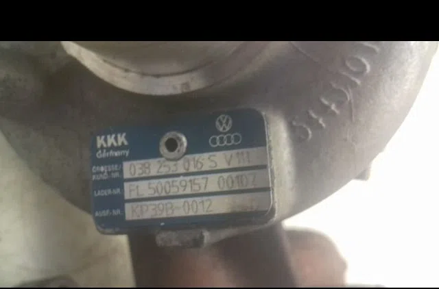 Turbo Volkswagen POLO (9N_, 9A_) 1.9 tdi (2001-2009) occasion