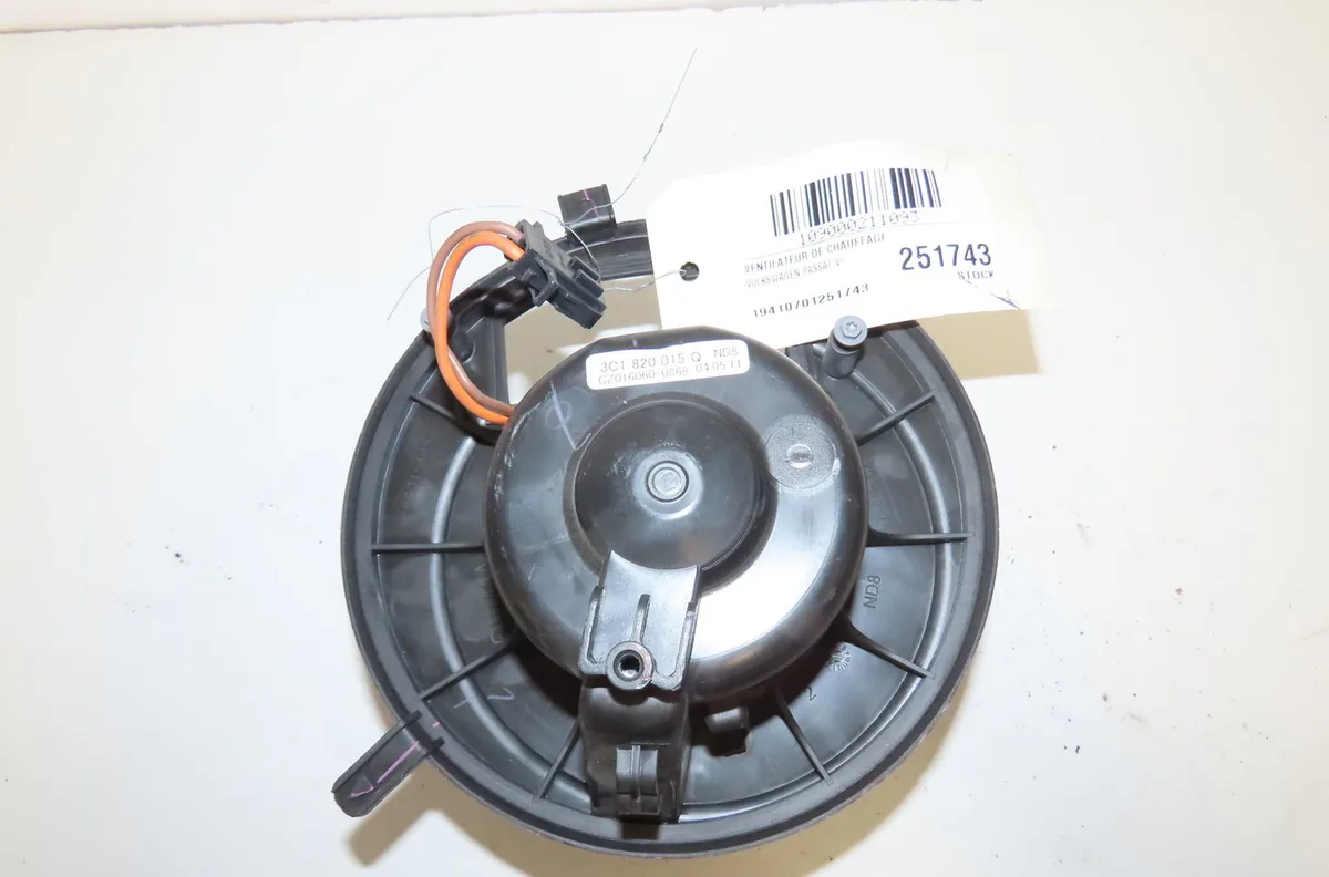Ventilateur de chauffage Volkswagen PASSAT B7 Variant (365) 1.6 tdi (2010-2014) occasion