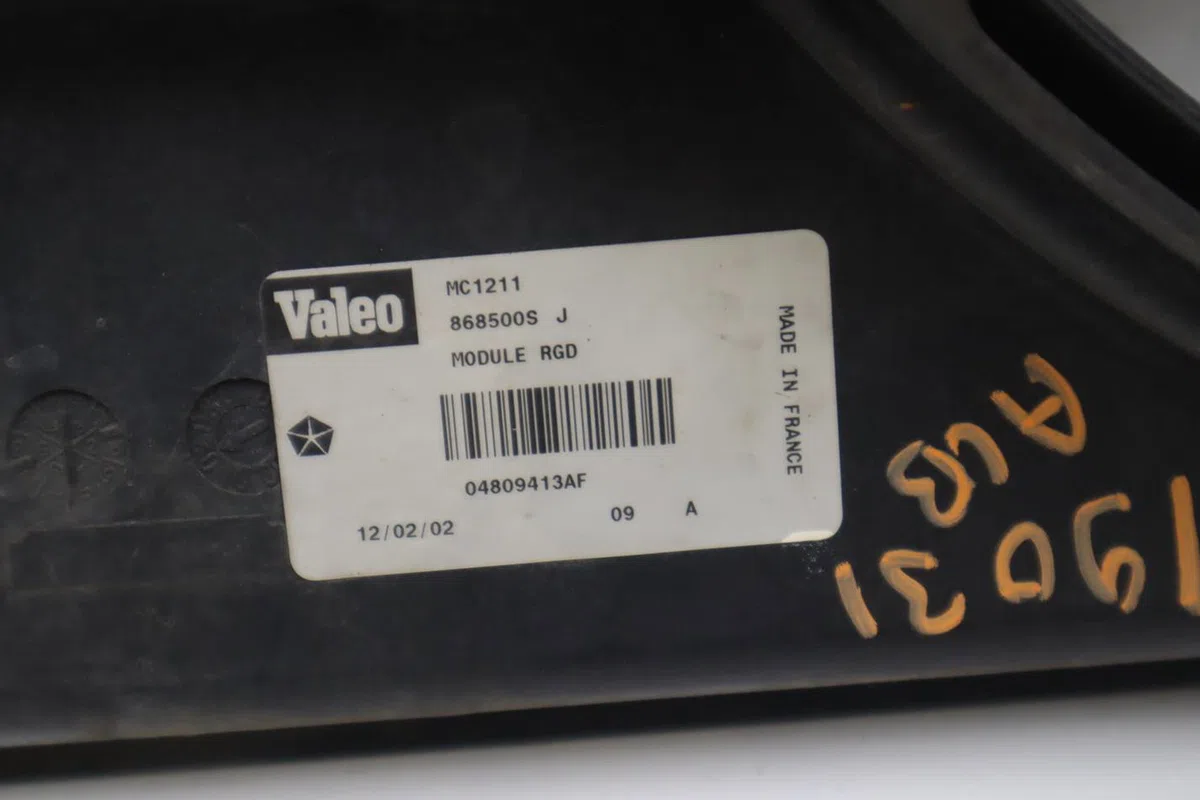 Ventilateur de refroidissement Chrysler VOYAGER IV (RG, RS) 2.5 crd (2000-2008) occasion