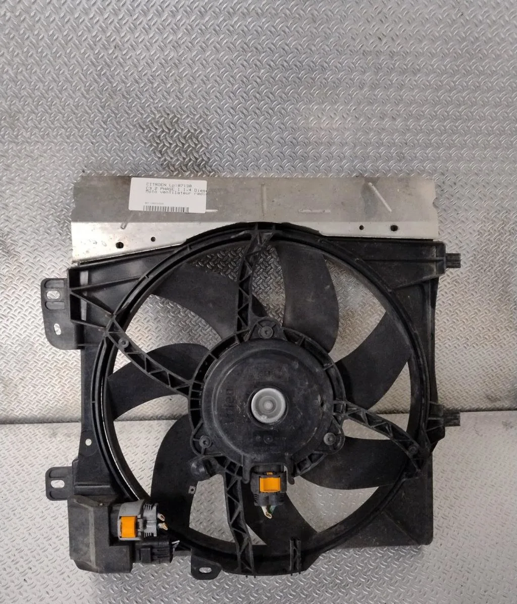 Ventilateur de refroidissement Citroen C3 II (SC_) 1.4 hdi 70 (sc8hzc, sc8hr0, sc8hp4) (2009) 5 portes occasion