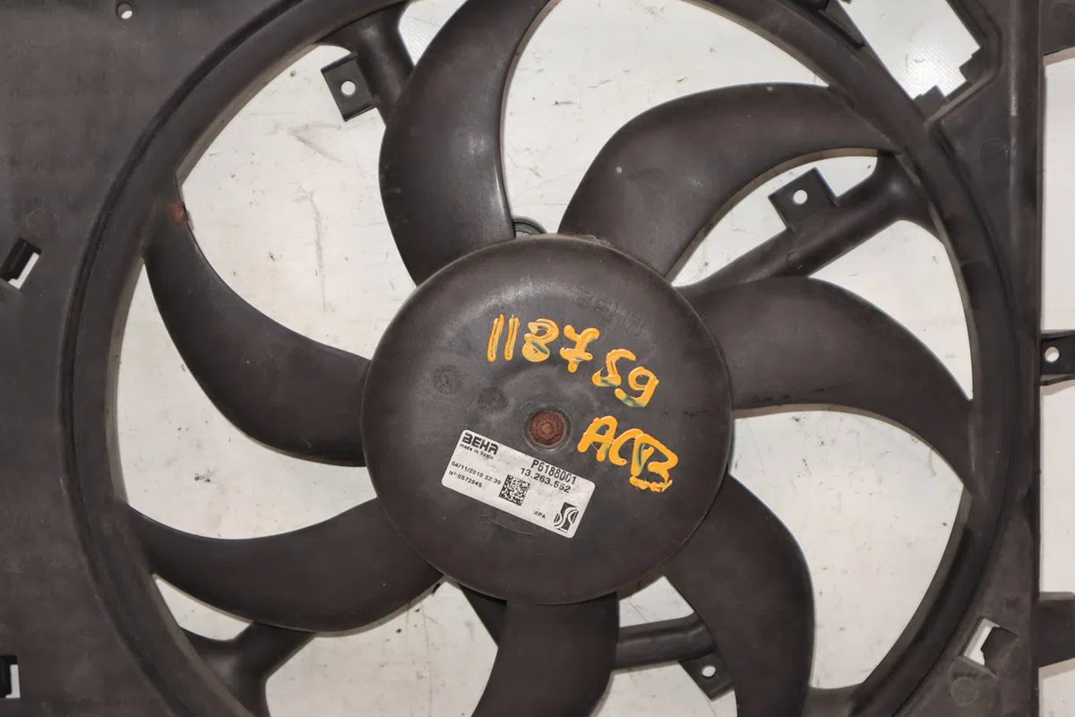 Ventilateur de refroidissement Fiat PUNTO EVO (199_) 1.4 natural power (2009-2012) occasion