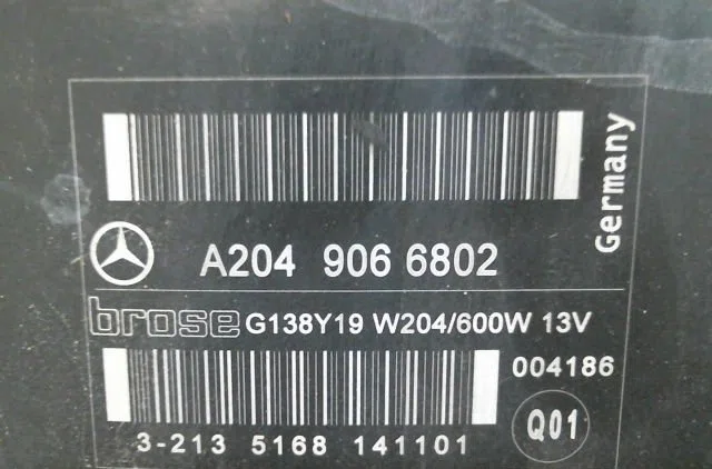 Ventilateur de refroidissement Mercedes-benz CLASSE GLK (X204) 220 cdi 4-matic (204.984, 204.997) (2008-2015) occasion
