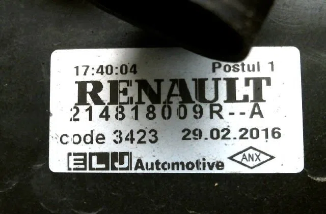 Ventilateur de refroidissement Renault CLIO IV (BH_) 1.5 dci 90 (2012) 5 portes occasion