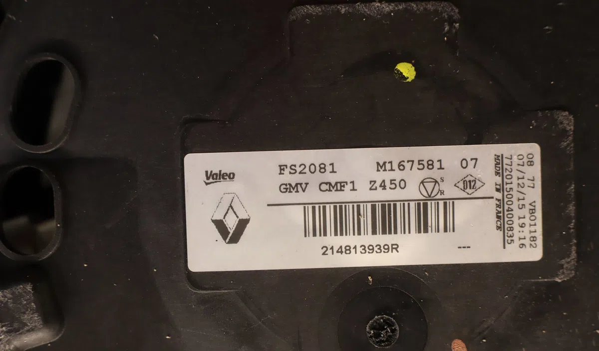 Ventilateur de refroidissement Renault MEGANE IV 3-5 portes (B9A-M-N_) 1.6 dci 130 (b9a4) (2015) occasion
