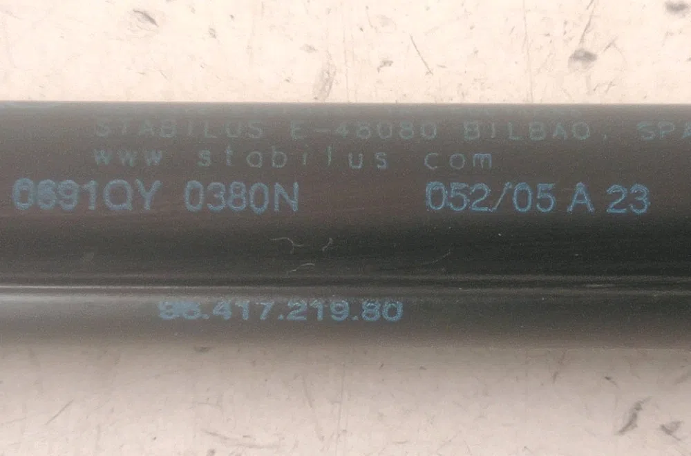 Verin droit hayon Citroen C2 (JM_) 1.1 (2003-2012) 3 portes occasion