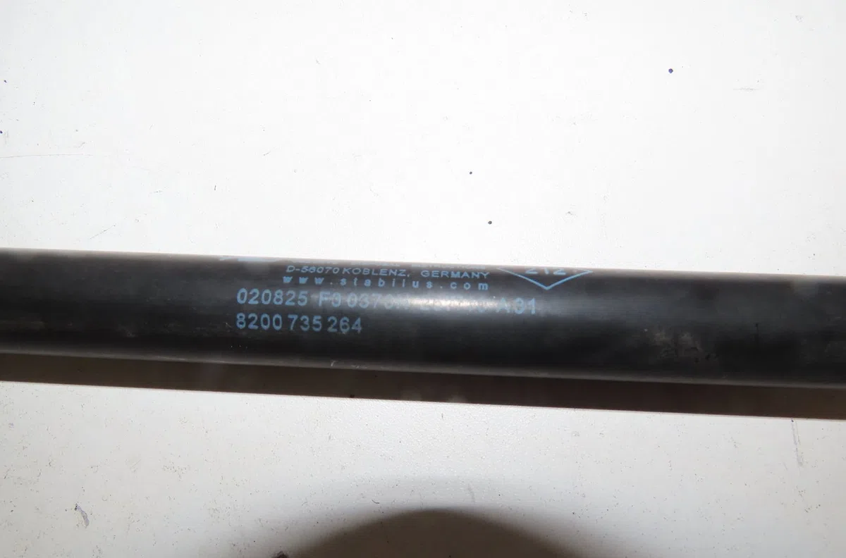 Verin droit hayon Dacia SANDERO 1.4 mpi lpg (2009) occasion