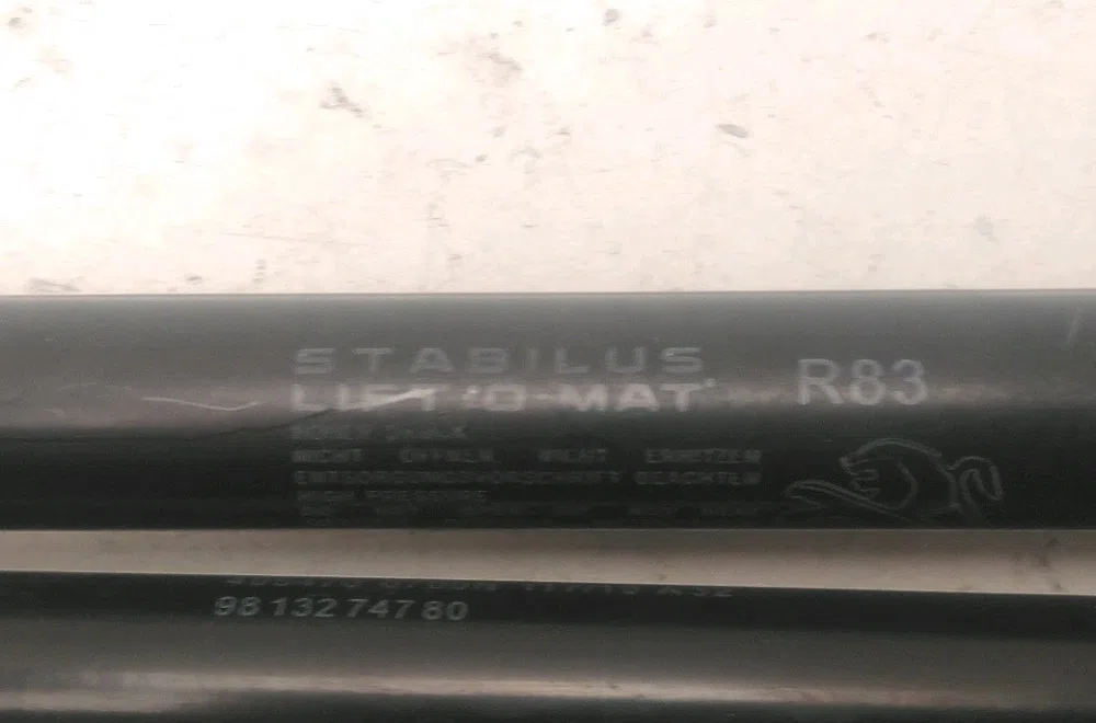 Verin droit hayon Peugeot 508 II (FB_, FH_, F3_) 1.5 bluehdi 130 (fbyhzj, fbyhzr) (2018) occasion