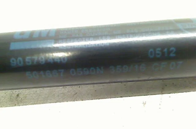 Verin gauche hayon Opel ZAFIRA A Monospace (T98) 2.2 dti 16v (f75) (2002-2005) 5 portes occasion